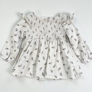 🩵 4/$20 Maggie & Zoe Festive Floral Long Sleeve Kids Top